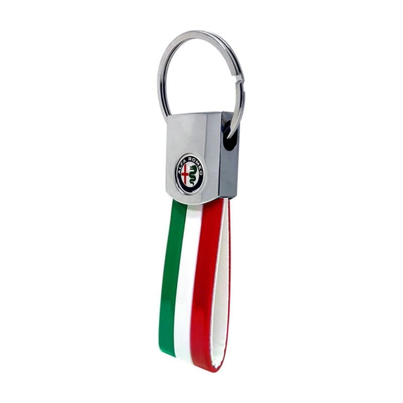 [4R Quattroerre.it] アルファロメオ アクセサリー キーホルダー GIULIA GIULIETTA STELVIO MITO (イタリアカラー)(4)