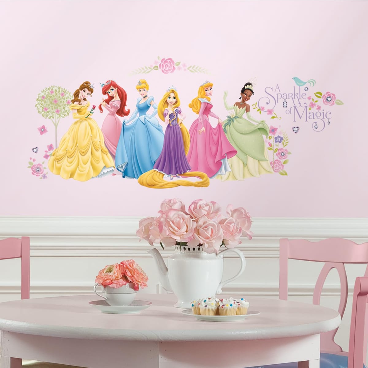 RoomMates RMK1903SCS ディズニー プリンセス グロー プリンセス 剥がして貼れるウォールデカール [並行輸入品] [2]