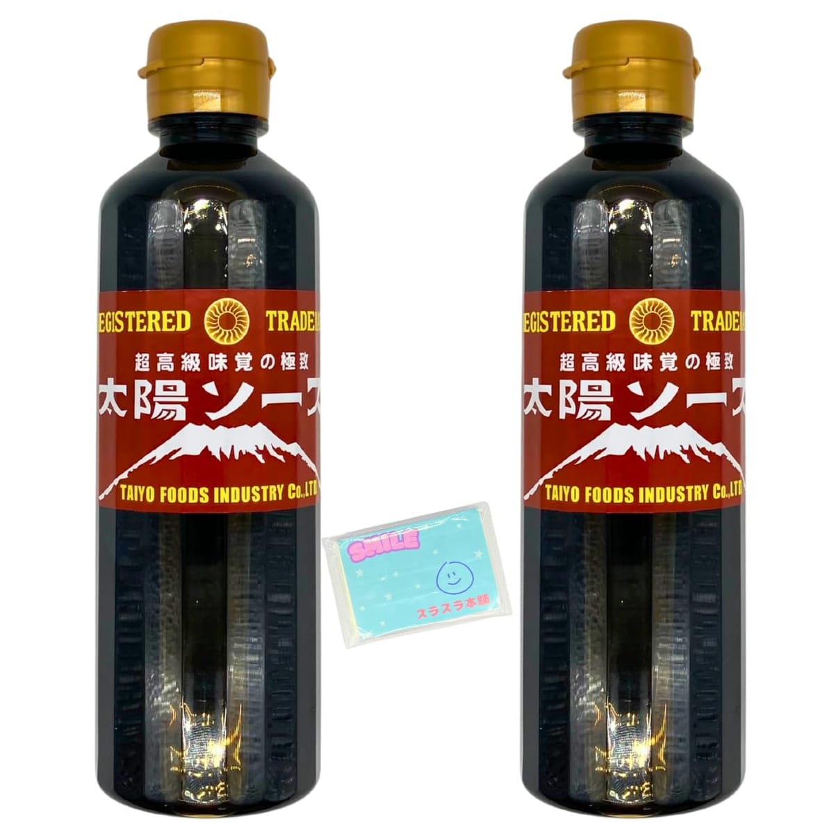 Monolog Style 太陽食品工業 太陽ソース 300ml ×2本セット ★スラスラ本舗オリジナルポケットティッシュ..