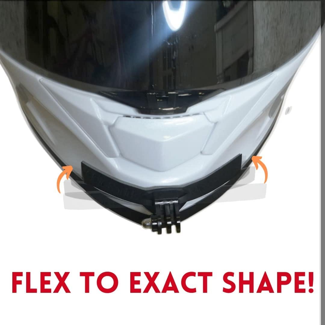 MotoRadds FLEX Slim �إ��å� �ܥޥ���� ����������˥ե��å� GoPro �ߴ� ���������꡼�������ʡ�