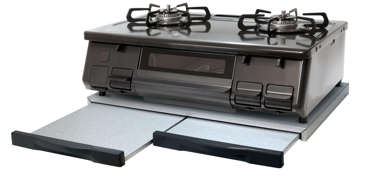 微波炉, 烤炉, 烤箱 - EAST ガステーブル専用レンジテーブル EA-RT100D アズマ