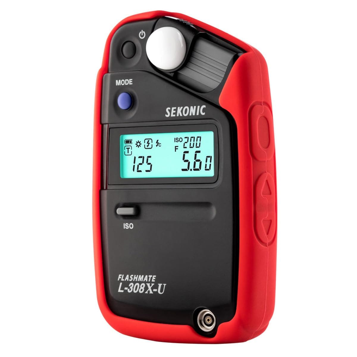 Sekonic セコニック L-308シリーズライトメーター用グリップ (赤)