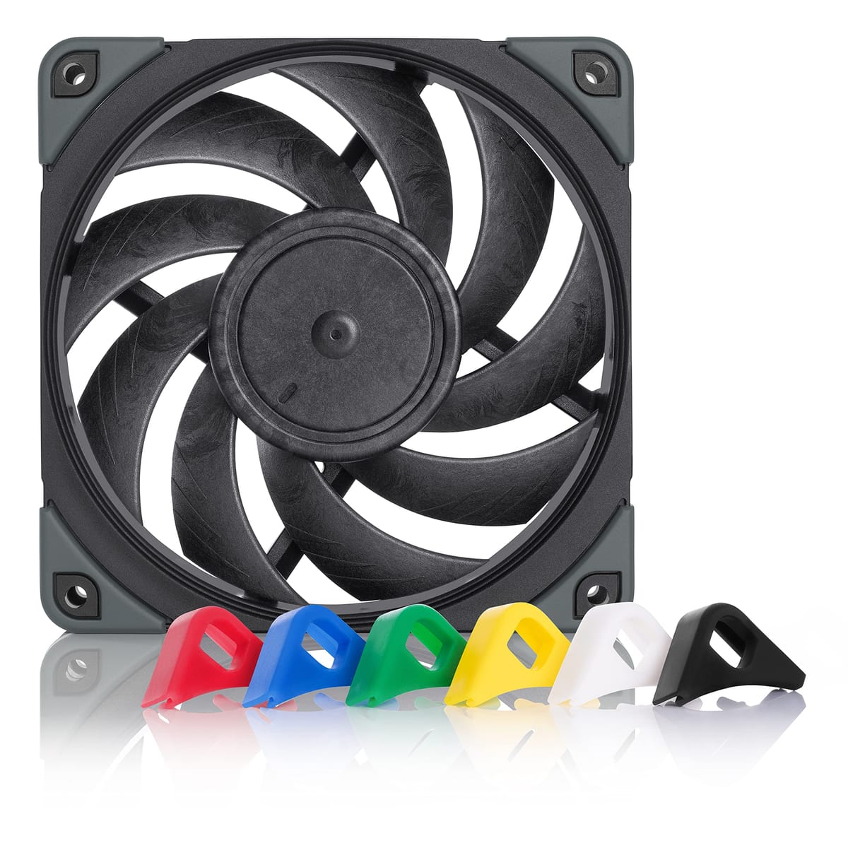 Noctua NF-A12x25 PWM chromax.black.swap, ץߥ Ų ե, 4-Pin³ (120mm,...
