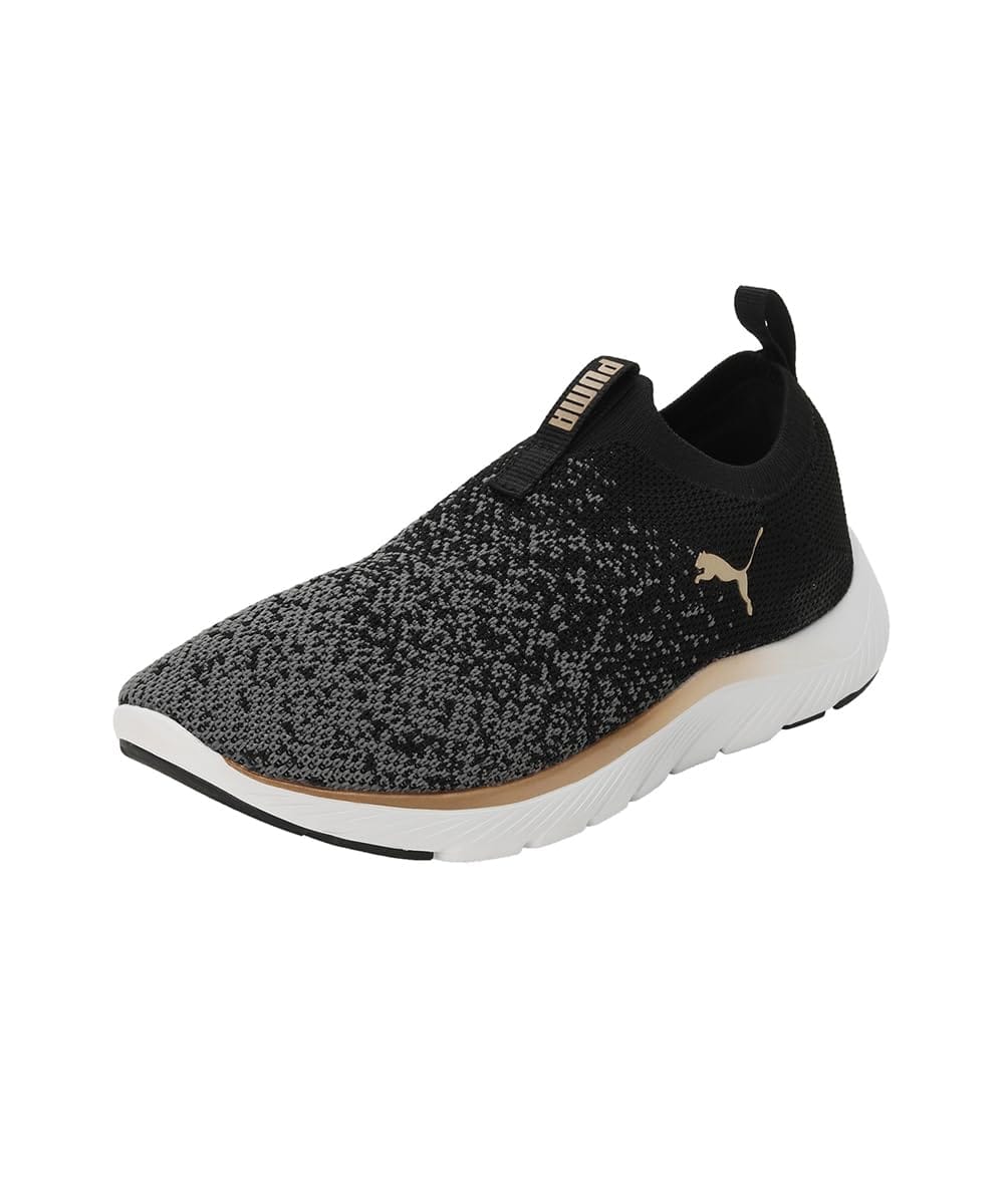 PUMA(プーマ) レディース SOFTRIDE REMI スリップオン ニット 309834ランニングシューズ