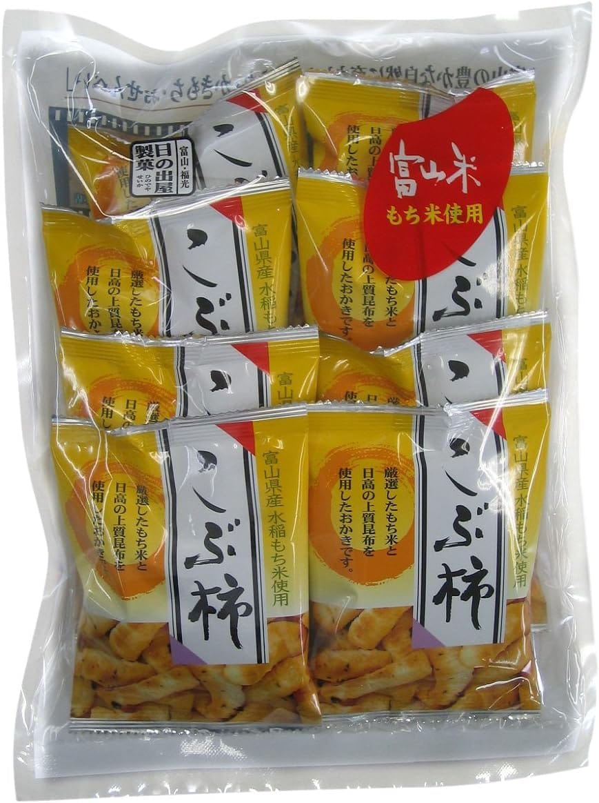 日の出屋製菓 8Pこぶ柿 (13g×8P)×6袋