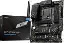MSIマザーボード PRO Z790-P WIFI DDR5 第14/13/12世代CPU(LGA1700)対応 ATX 拡張ヒートシンクM.2 Shield ...