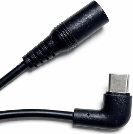 バートル対応 空調作業服 ファンケーブル USB Type-C PD対応 15V出力 DC3.8×1.35mm...