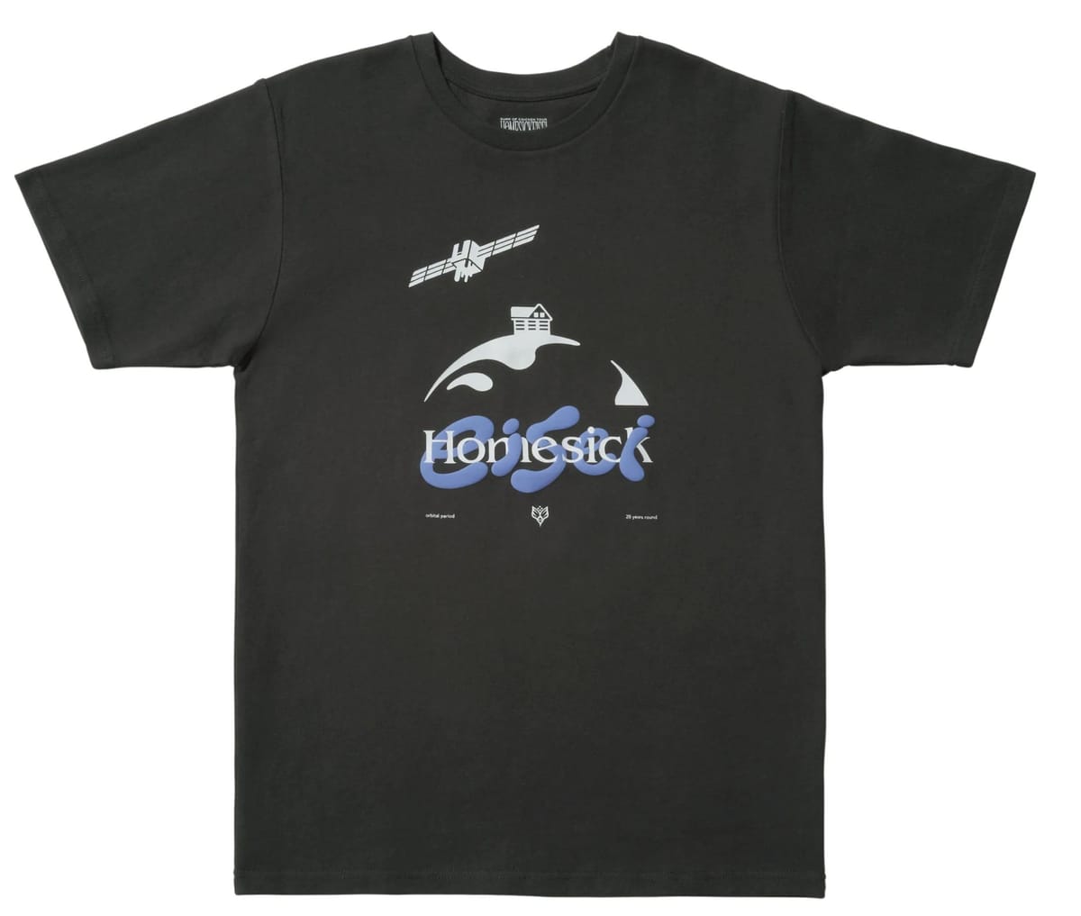 BUMP OF CHICKEN（バンプオブチキン）HOMESICK EISEI 2024 Tシャツ SUMIKURO 墨黒 （XL）