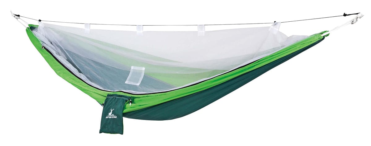 キャプテンスタッグ(CAPTAIN STAG) キャンプ用品 ハンモック スチールポール スタンド 本体生地 専用サ..