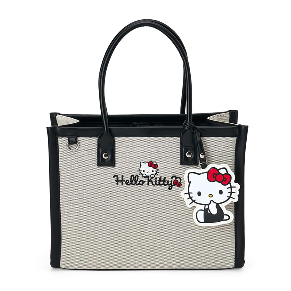 サンリオ(SANRIO) チャーム付きスクエアトートバッグ ハローキティ 対象年齢3才以上 011771