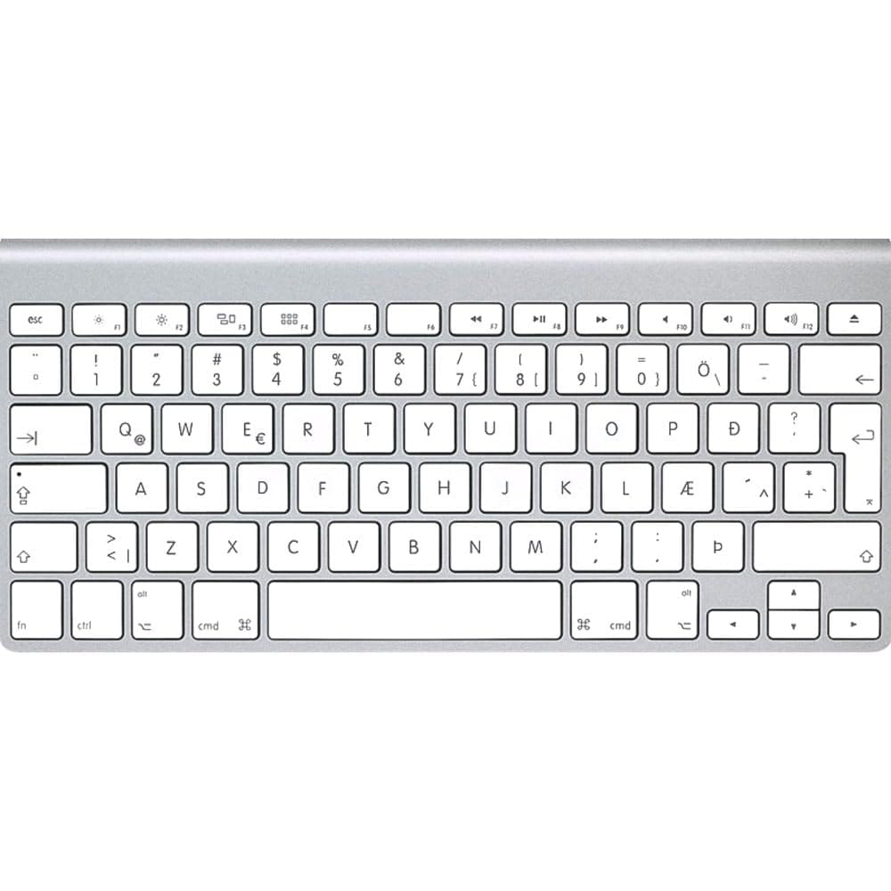 A1314 キーボード 世界各国Ver. UK英語 ISO配列 Bluetooth 無線 ワイヤレス [Iceland]【アイスランド】