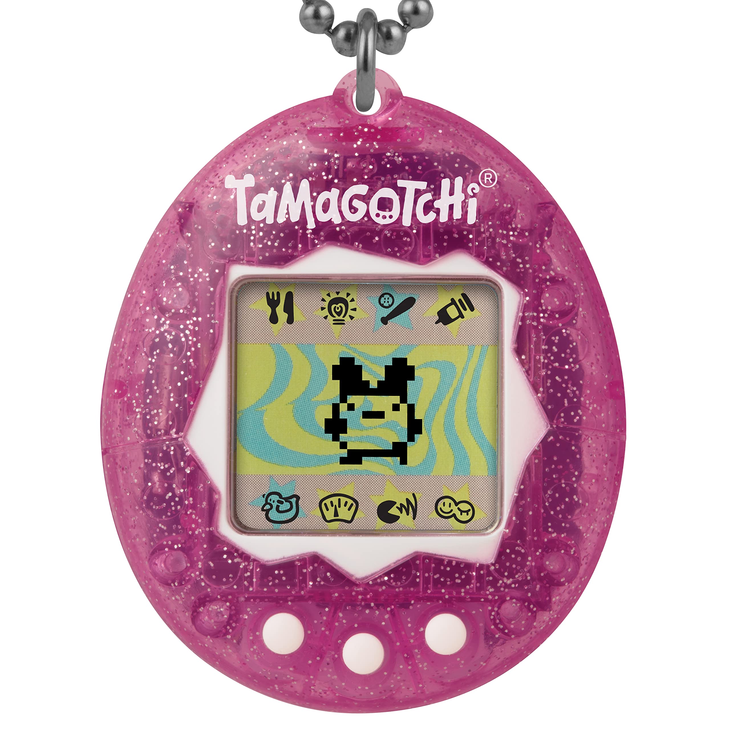 Tamagotchi Original (たまごっちオリジナル) 電子ゲーム - ピンクグリッター (新ロゴ) 1