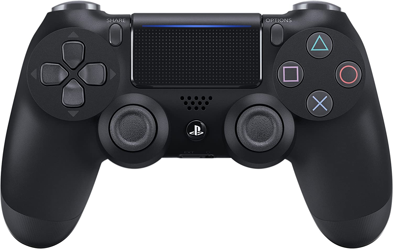 【純正品】ワイヤレスコントローラー(DUALSHOCK 4) ジェット・ブラック(CUH-ZCT2J) [2) ジェットブラック]