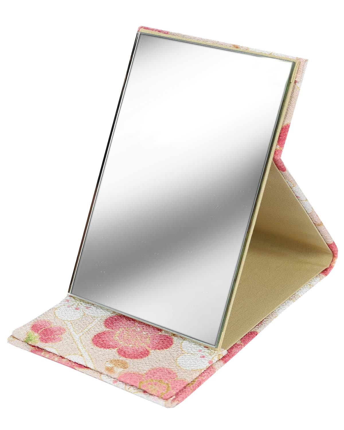 小紋工房 立鏡 大 卓上ミラー 二越ちりめん 京都 和KOMONO 江戸小紋 1303