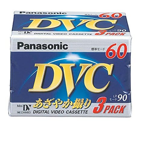 パナソニック DVCテープ　パナソニック　60分　3巻パック