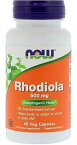 Now Foods, イワベンケイ属（Rhodiola）、500 mg、植物性カプセル 60粒 [並行輸入品]