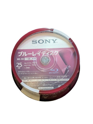 ソニー(SONY) ブルーレイディスク BD-RE 2倍速1層 Vシリーズ 25BNE1VLPP2 25枚入 ソニー(SONY) ブルーレイディスク BD-RE 2倍速1層 Vシリーズ 25BNE1VLPP2 25枚入