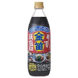 Rakuten - 金笛 減塩醤油 1L×3個 JAN：4977229200039