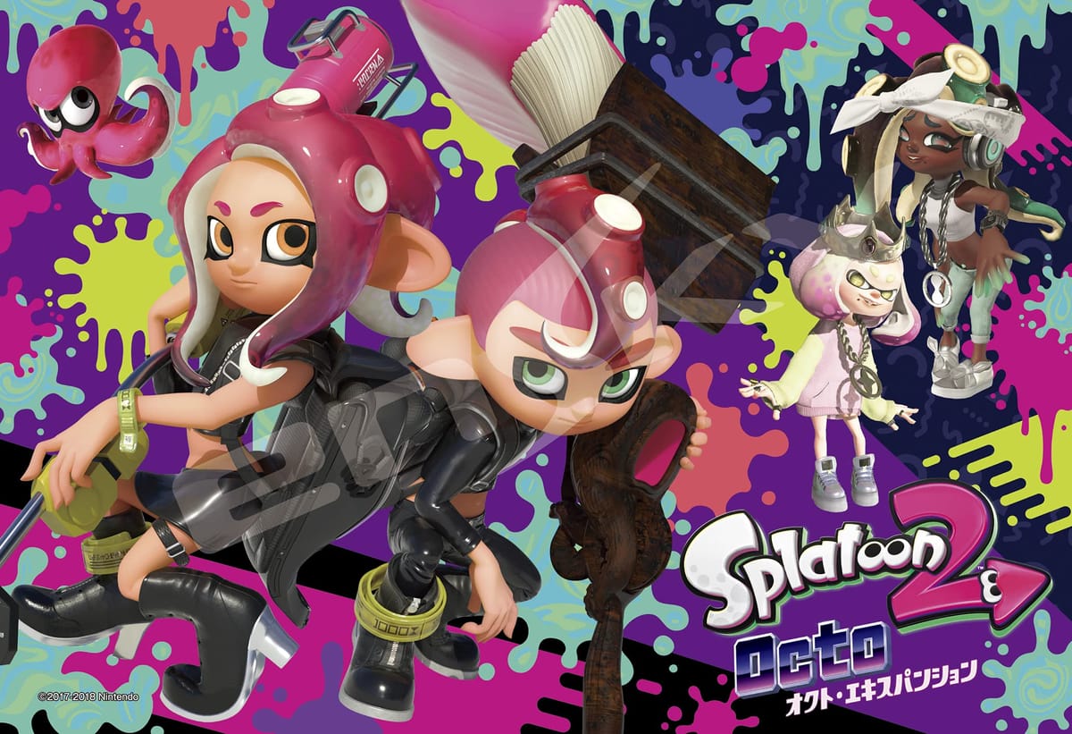エンスカイ(ENSKY) スプラトゥーン2 オクト エキスパンション 26×38cm アートクリスタル ジグソーパズル 300ピース ART CRYSTAL JIGSAW 300-AC042