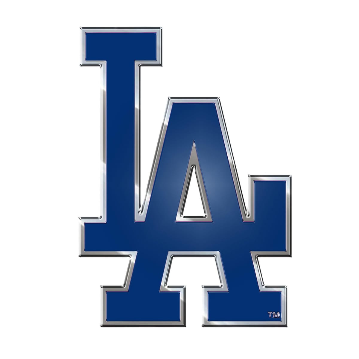 【MLB】LA Dodgers ドジャーズ カーエンブレム 青
