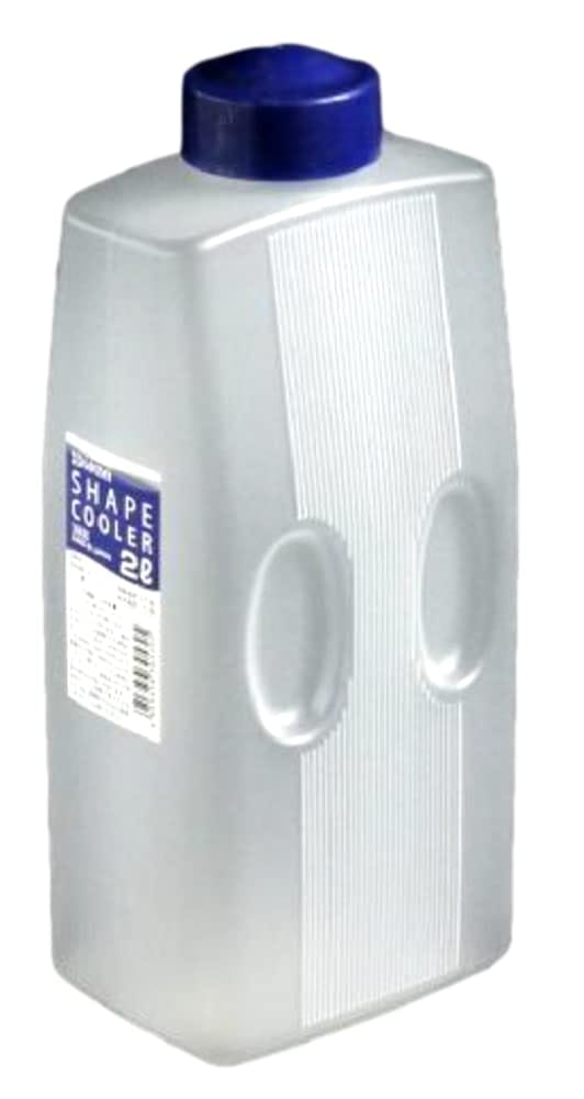 ナカヤ化学 麦茶ポット シェイプクーラー 2L ブルー 冷水筒 ピッチャー 日本製