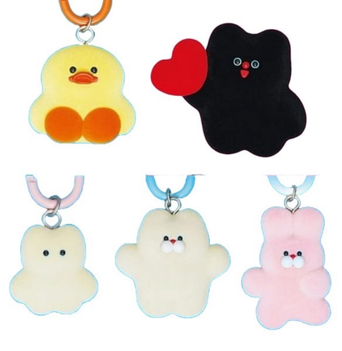 内容 1. ねこ 2. あひる 3. まめねこ 4. ふくねこ 5. うさぎJAN：4589795384671 全5種コンプリートセット（全5種×各1個ずつ）
