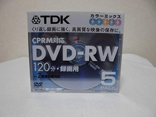 TDK　CPRM対応　DVD－RW　120分・録画用