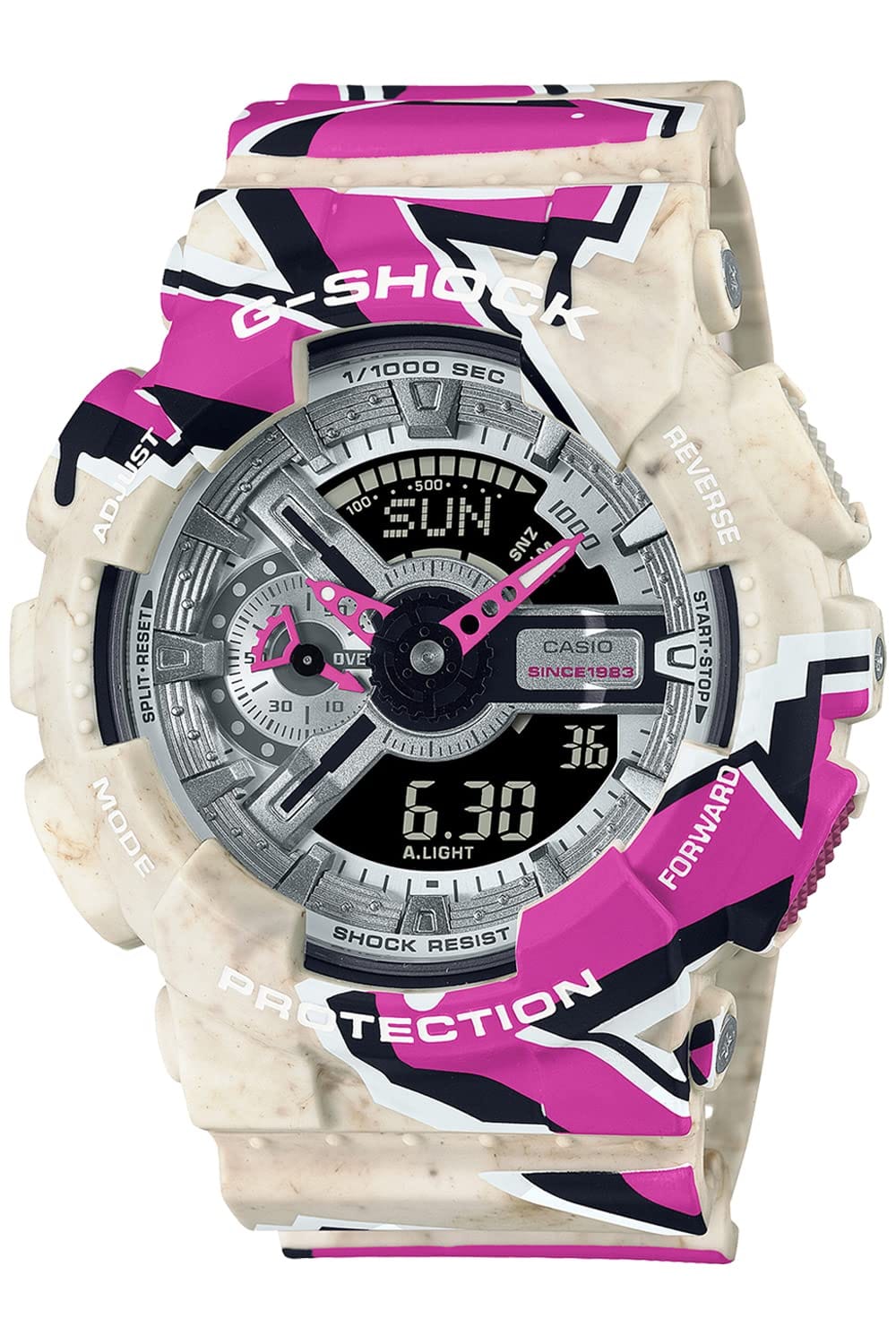 乐天商城 - [カシオ] 腕時計 ジーショック 【国内正規品】 Street Spiritシリーズ GA-110SS-1AJR メンズ マルチカラー
