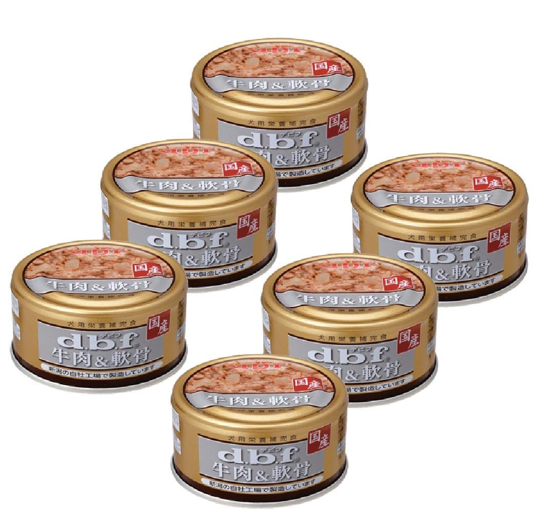デビフ ドッグフード 牛肉&軟骨 牛肉軟骨 85グラム (x 6) (まとめ買い)