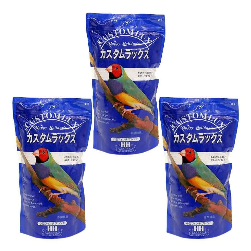 カスタムラックス 小型フィンチ 0．83L×3袋