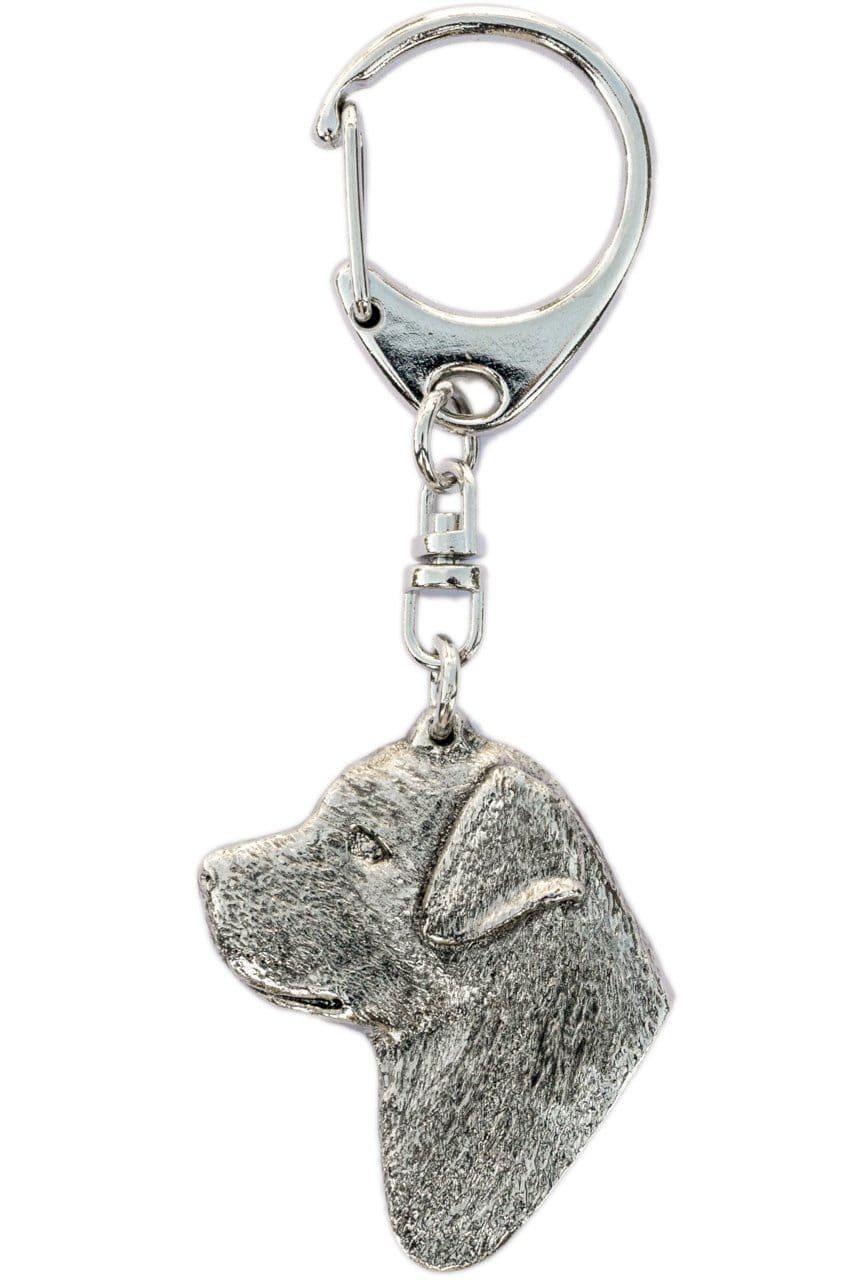 ラブラドールレトリバー（ヘッド） イギリス製 アート ドッグ キーホルダー コレクション