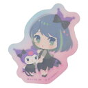 ケイカンパニー 【推しの子】×サンリオキャラクターズ ステッカー 黒川あかね・クロミ OSAC-ST-KA H5.9×W5.9×D0.1cm 2023-12(3)