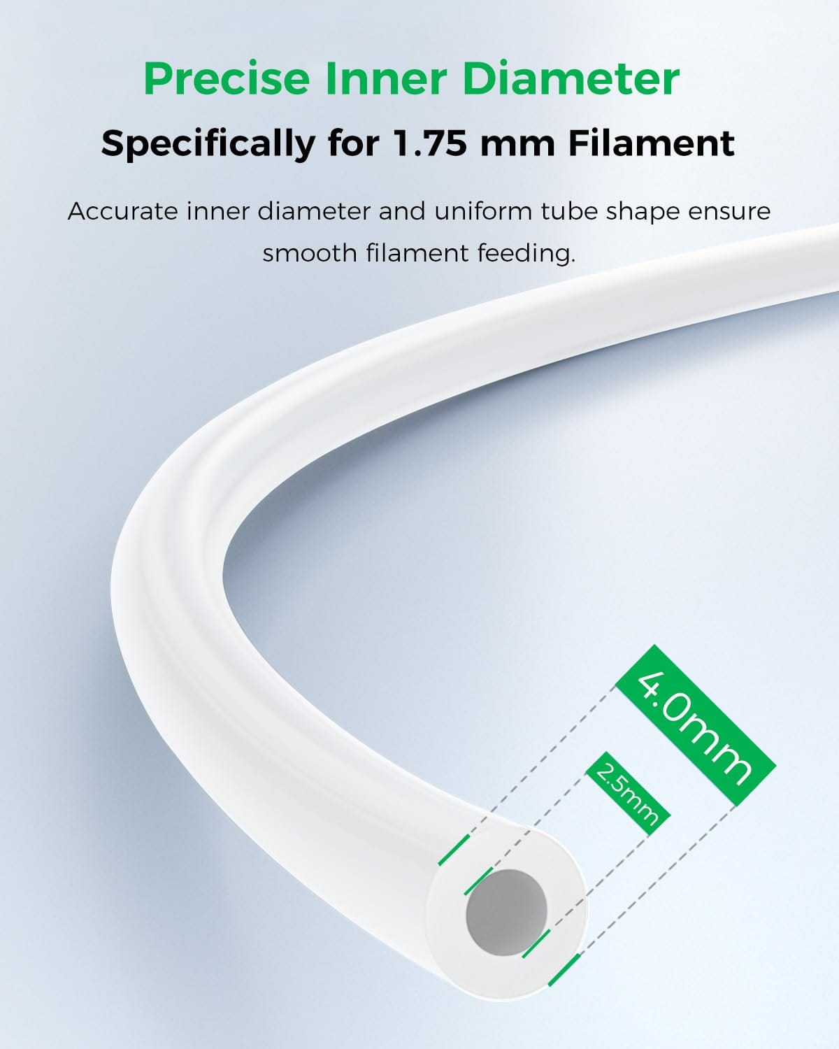 Creality (���ꥨ���ƥ�) �����ƥե�����塼�� 2M 2.5mm ID 3D�ץ�󥿡� PTFE �ܡ��ǥ���塼�֥��ݡ��� 1.75mm�ե�������б� K2 Plus��K2���꡼����CFS��K1C��K1 SE��K1 Max��K1��Ender