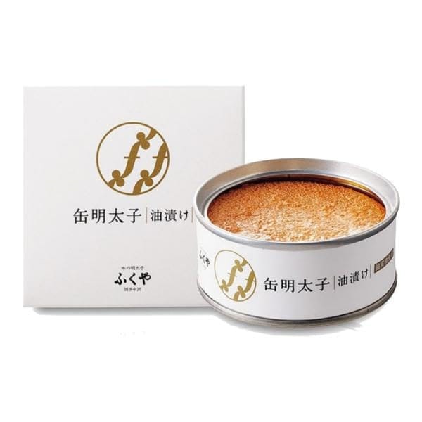 ふくや 缶明太子 油漬け 85g 2個
