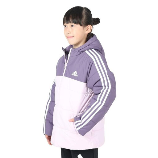 adidas(アディダス) YG ESS CB パデッドジャケット スポーツスタイル ウェア コート HAX56 (IL6094)シャドーバイオレット J150 adidas(アディダス) YG ESS CB パデッドジャケット スポーツスタイル ウェア コート HAX56 (IL6094)シャドーバイオレット J150