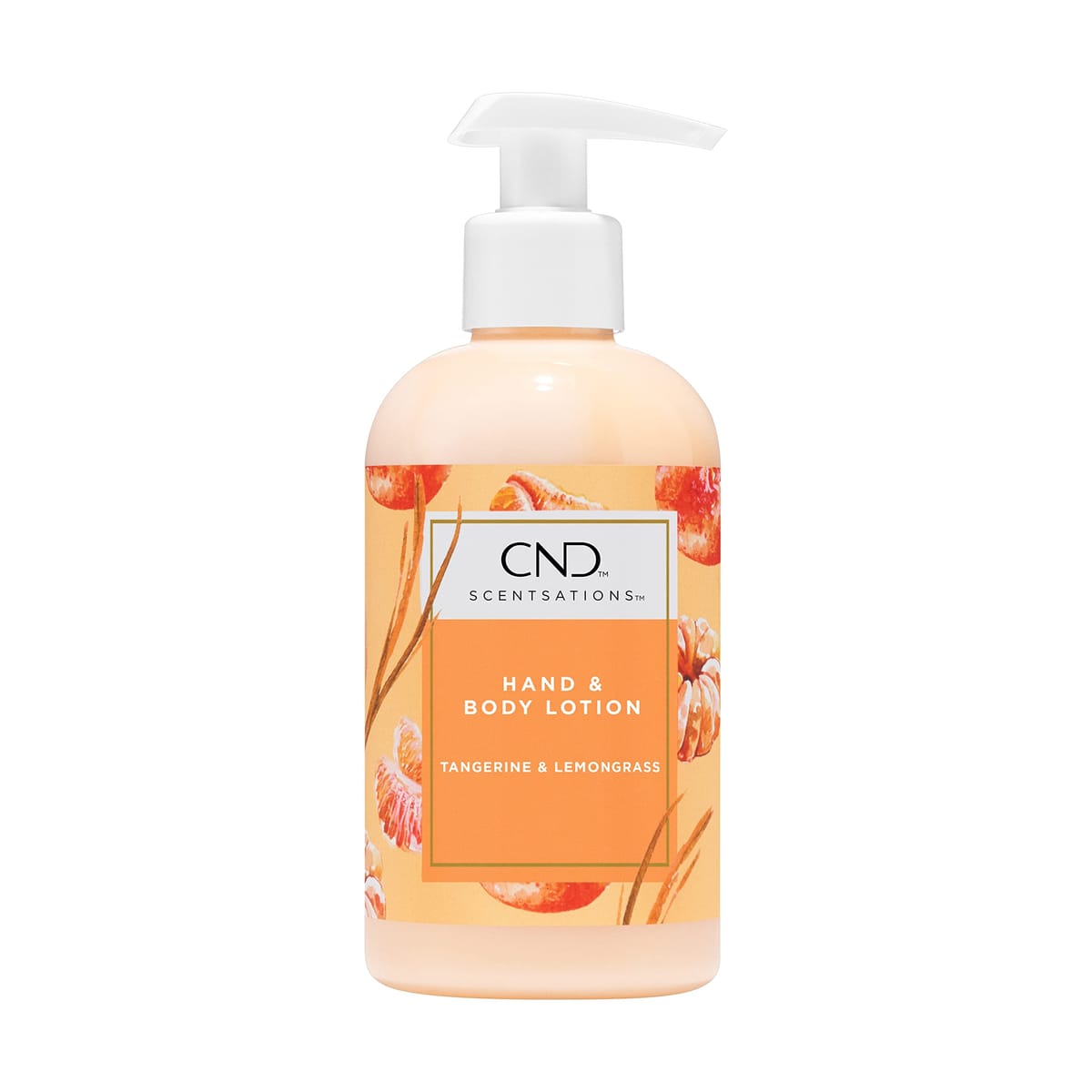 CND センセーション ハンド&ボディローション タンジェリン&レモングラス 245ml
