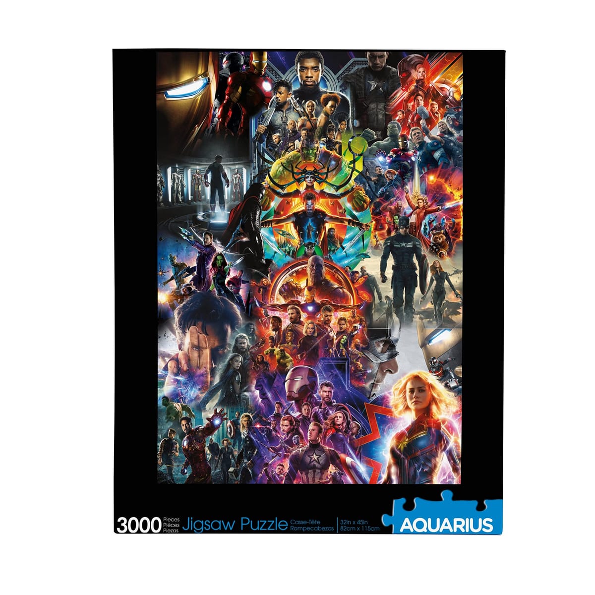 Marvel (ޡ٥) MCU Collage (ޡ٥롦ͥޥƥå˥С 顼) 3000 Piece Jigsaw...