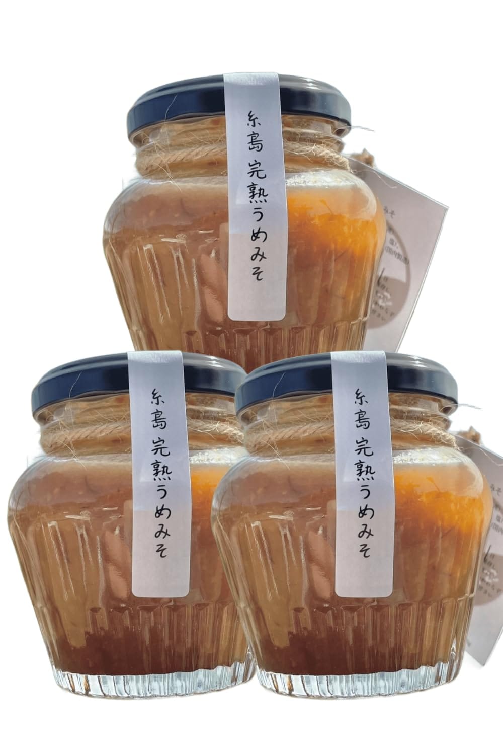 【 糸島げんき工房 】糸島完熟うめみそ 糸島産梅使用 梅風味万能調味料 無添加味噌