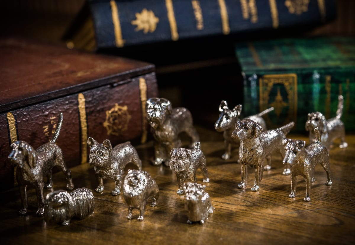 シャーペイ イギリス製 アート ドッグ フィギュア コレクション [3]