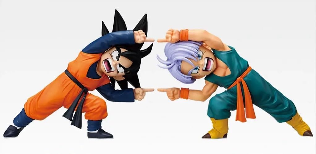 乐天商城 - 一番くじ ドラゴンボール BATTLE OF THE SUPER SAIYAN D賞 孫悟天＆トランクス MASTERLISE PLUS
