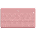 ロジクール KEYS TO GO ワイヤレス Bluetooth キーボード iK1042 US配列 薄型 6mm 軽量 180g ワイヤレスキーボード iPhone iPad Apple TV 充電式 第10世代 第9世代 対応 耐水 無線 スマートフ(2)