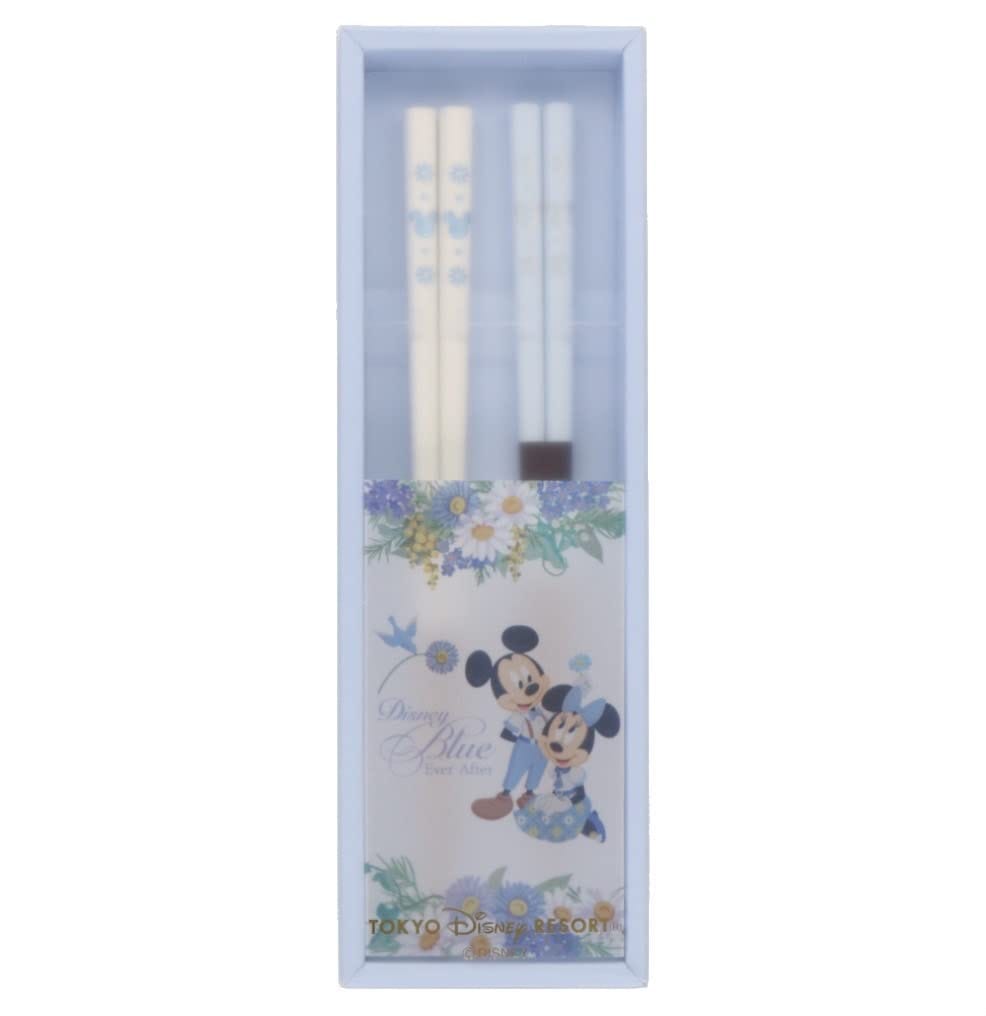 Rakuten - Disney ミッキー＆ミニー はし 東京ディスニーリゾート TDR Blue Ever After 2膳セット ハシ