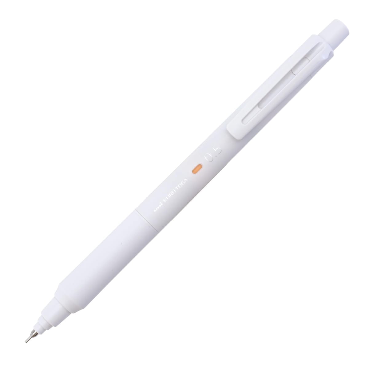Rakuten - 三菱鉛筆 MITSUBISHI PENCIL シャープペンシル クルトガKSモデル 0.5mm パウダーホワイト M5-KS1P.PWW