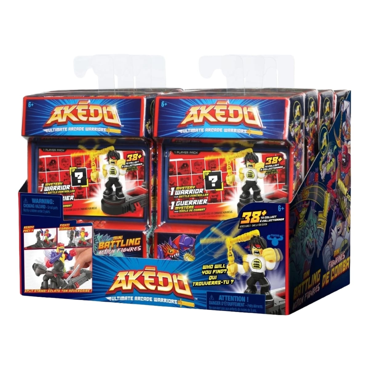 ハシートップイン AKEDO S1【日本正規品】シングルパック (ディスプレイボックス 8個入りセット)ULTIMATE ARCADE WARRIORS