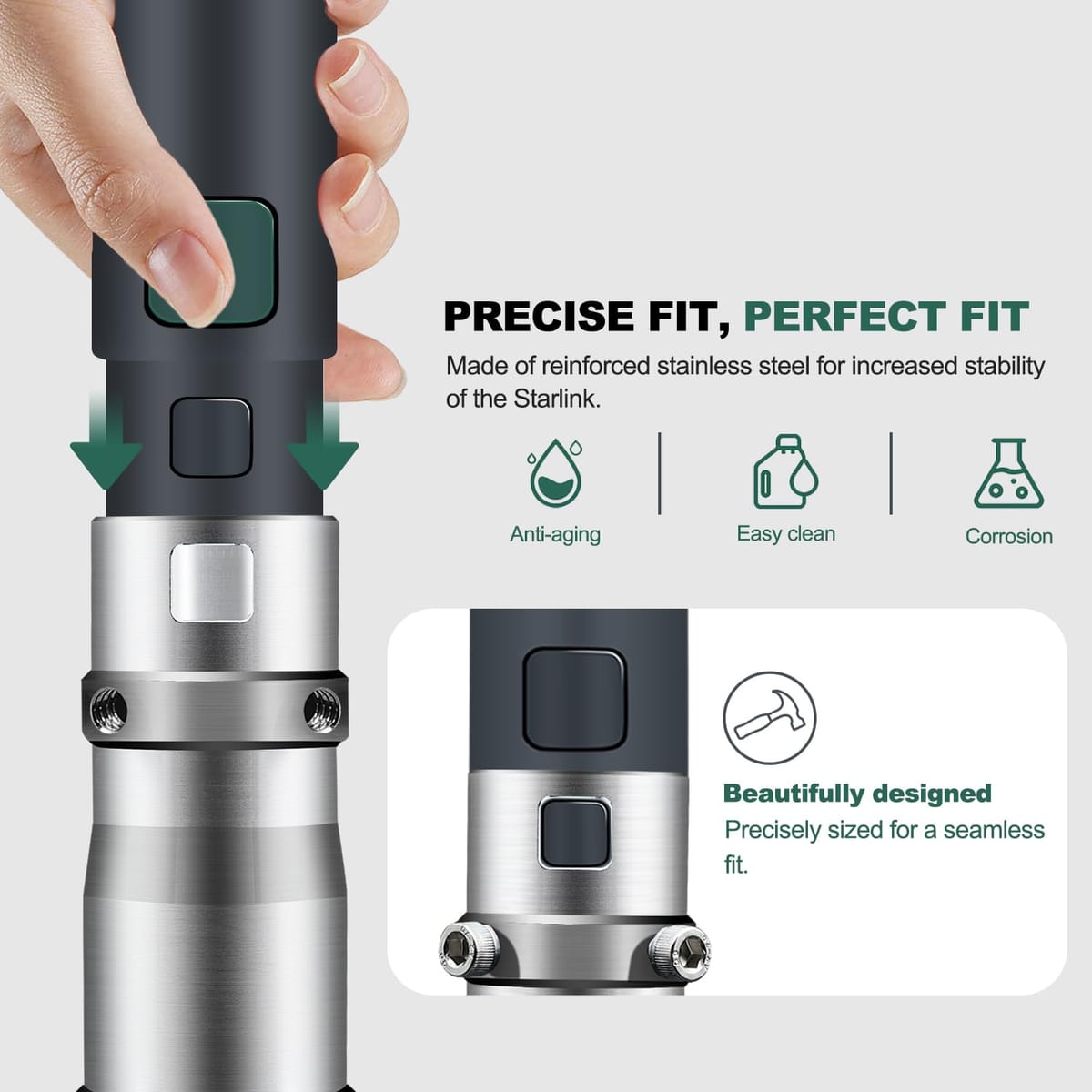 Starlink�ѥ��ץ����ץ�����Starlink��2����ǥ��å����Ѥ��߷פ���Ƥ��ޤ���1.45���������1���������Υѥ���ľ�¡�Starlink��³��TV�ޥ��ȡ����ƥ饤�ȥޥ��Ȥ�����դ����Ƥ��ޤ���Starlink�ޥ���ȡ�, ����С�, SE