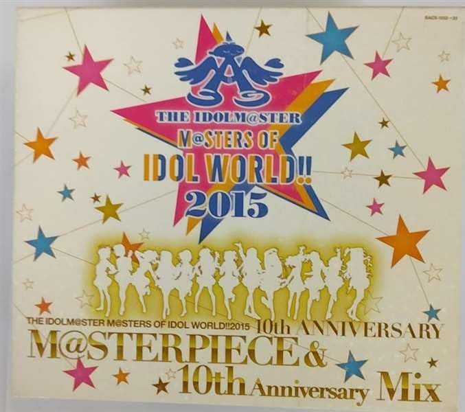 THE IDOLM@STER M@STERS OF IDOL WORLD!! 2015 M@STERPIECE & 10th Anniversary Mix 아이돌 마스터 신데렐라 걸즈 밀리언 라이브