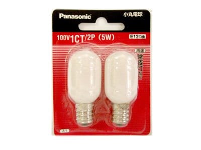 パナソニック 小丸電球 E12 100V1CT2P