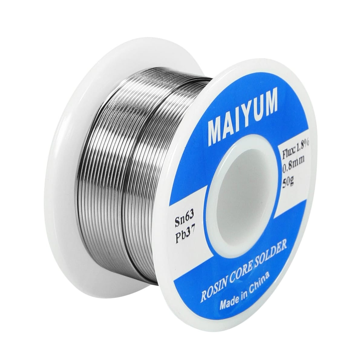 MAIYUM 63-37 Tin Lead Rosin Core Solder Wire for Electrical Soldering ...