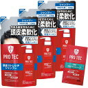 【Amazon.co.jp限定】PRO TEC(プロテク) (医薬部外品) 頭皮ストレッチ シャンプー 詰め替え230g×3個+デオドラントソープ1回分おまけ付