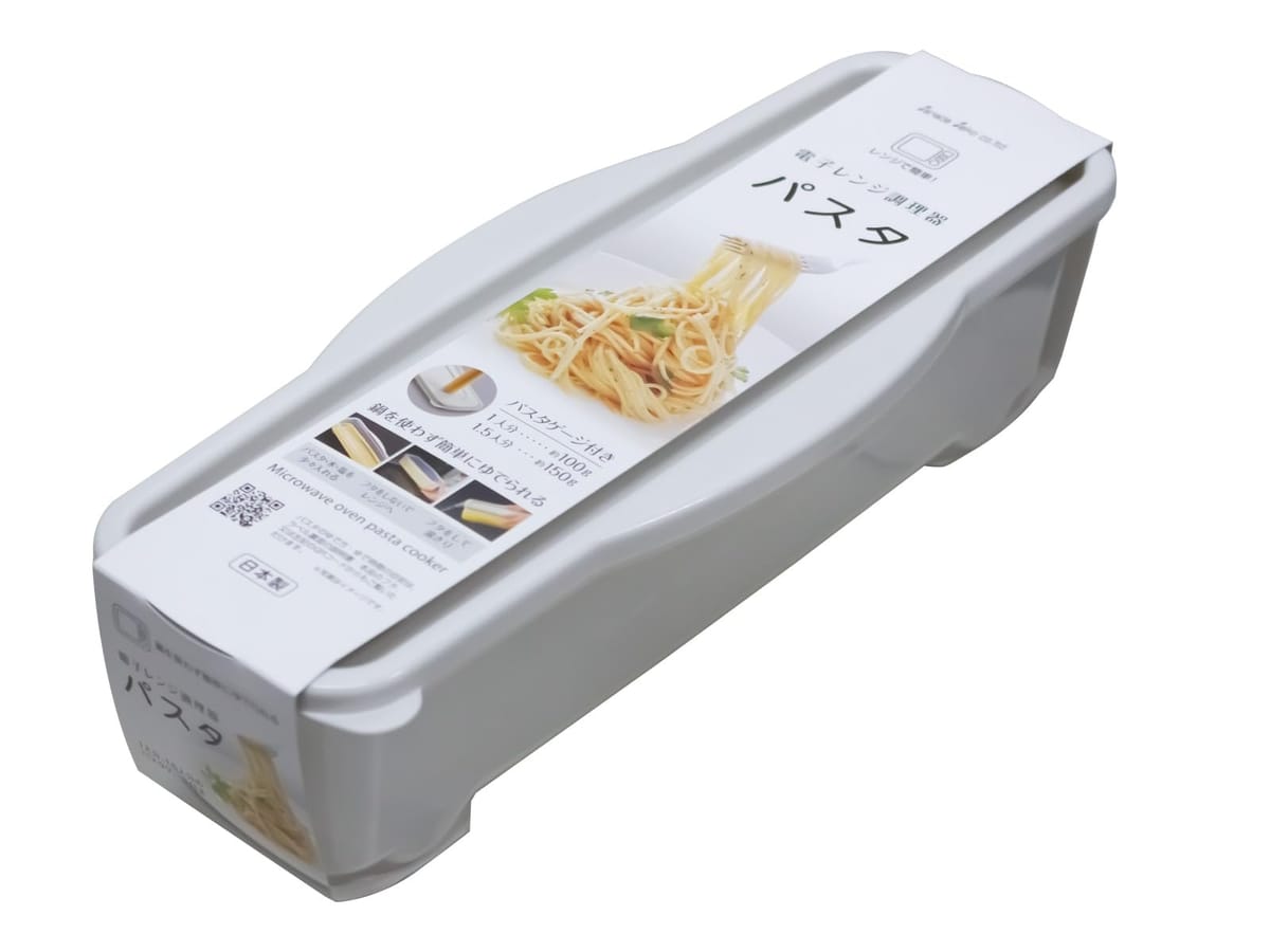 電子レンジ調理器 パスタ